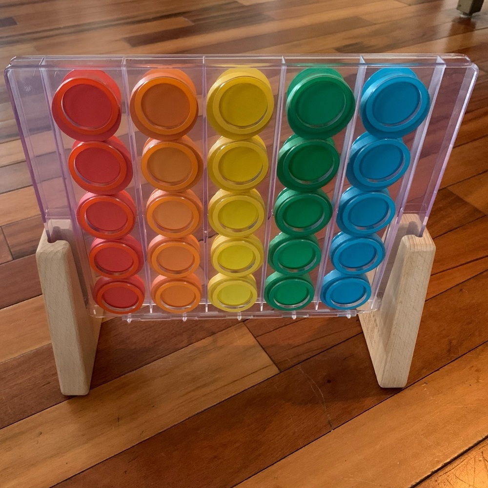 Lovevery Drop and Match Dot Catcher from the Helper Play Kit (25-27 mo)